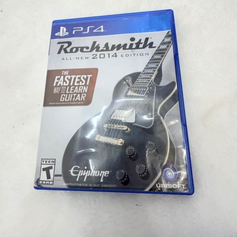 Rocksmith 2014 Edition PS4 Video Game Complete Tested